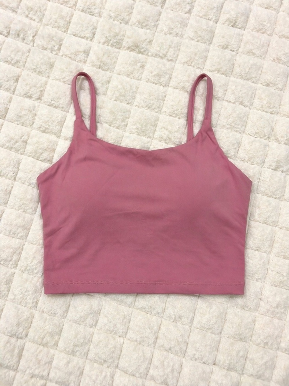 Halara Lilac Blush Sports Bra Tank Top Women’s Large Activewear New With Tags